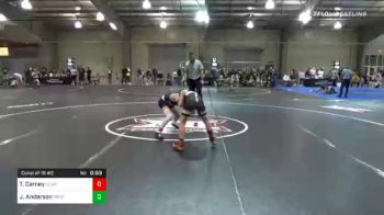 88 lbs Consolation - Tohmi Carney, Coweta vs James Anderson, Prodigy WC