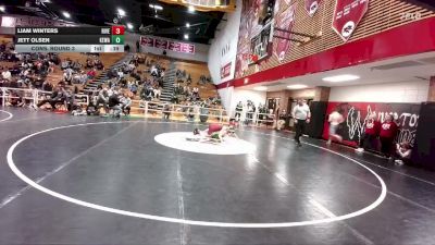 113 lbs Cons. Round 3 - Liam Winters, Riverton vs Jett Olsen, Kelly Walsh