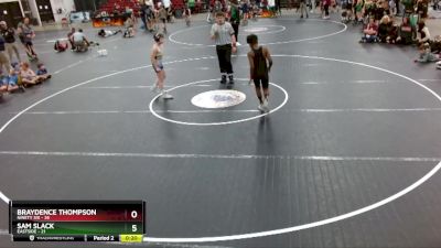 115 lbs Round 1 (3 Team) - Grayson Sloan, Eastside vs Teshawn Harris, Ninety Six