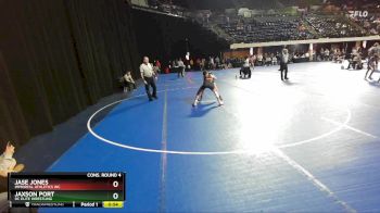 110 lbs Cons. Round 4 - Jase Jones, Immortal Athletics WC vs Jaxson Port, DC Elite Wrestling