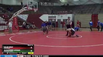 220 lbs Cons. Semi - Kalib Gray, Southport vs Alexander Lozano, Columbus North