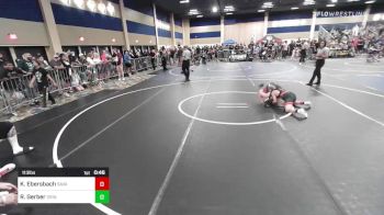 113 lbs 3rd Place - King Ebersbach, Savage House Wrestling Club vs Russell Gerber, Grindhouse WC