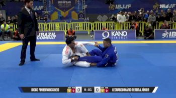 Leonardo Mário Pereira Júnior vs Diogo Pinheiro Dos Reis 2025 European Jiu-Jitsu IBJJF Championship