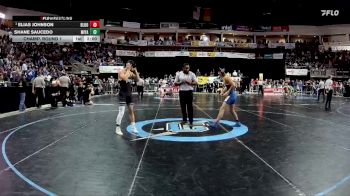4A 139 lbs Champ. Round 1 - Elias Johnson, Bloomfield vs Shane Saucedo, Miyamura