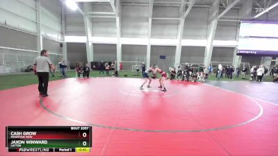 138 lbs Cons. Round 6 - Jaxon Winward, Layton vs Cash Grow, Mountain View