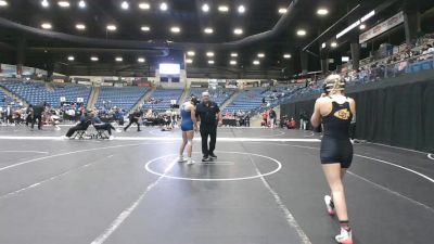 117 lbs Cons. Round 5 - Isabella Garrity, Colby Community College vs Sydnee Baldwin, Ottawa University