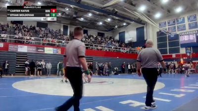 133 lbs Consy 2 - Carter Katus, Burgettstown vs Ethan Moldovan, Carlynton