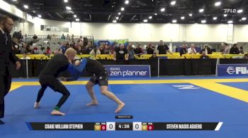 Steven Masis Aguero vs Craig William Stephen 2025 World IBJJF Jiu-Jitsu No-Gi Championship