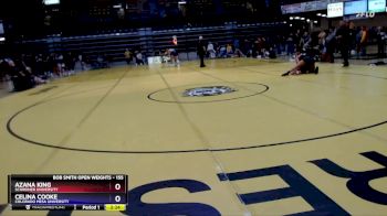 155 lbs 1st Place Match - Celina Cooke, Colorado Mesa University vs Azana King, Schreiner University