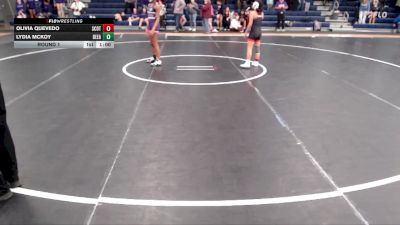 95-101 lbs Round 1 - Lydia McKoy, Bellevue East vs Olivia Quevedo, Scottsbluff
