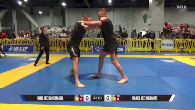Ryne Lee Sandhagen vs Daniel Lee Williams 2025 American National IBJJF Jiu-Jitsu Open Championship