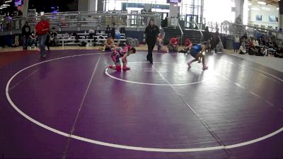 100-105-110 Round 2 - Ava Cabalona, Takedown City Wrestling Club vs Arri`Anna Gonzalez, ReZults Wrestling