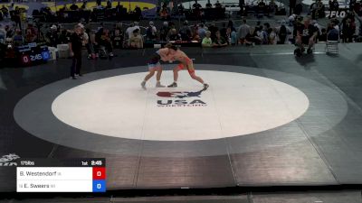 175 lbs Rnd Of 64 - Braxten Westendorf, IA vs Espyn Sweers, WI