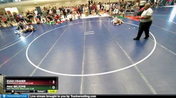 126 lbs Champ. Round 1 - Max Belsome, New Orleans Wrestling Club vs Evan Craner, Grantsville Wrestling Club