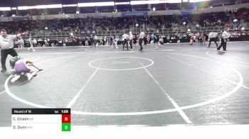 122 lbs Round Of 16 - Caden Groom, Moyer Elite vs Dawson Dunn, East Kansas Eagles