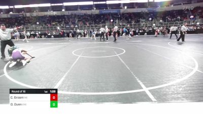 122 lbs Round Of 16 - Caden Groom, Moyer Elite vs Dawson Dunn, East Kansas Eagles