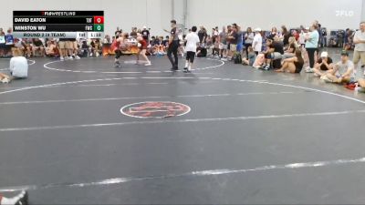 150 lbs Round 2 (4 Team) - David Eaton, The Dream Team vs Winston Wu, Fuller Wrestling Center