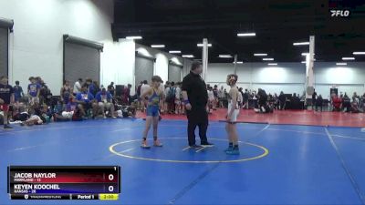 77 lbs Round 3 (8 Team) - Jacob Naylor, Maryland vs Keyen Koochel, Kansas