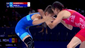53 kg Qualif. - Agata Kazimierczak, POL vs Mihaela Samoil, MDA