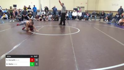 90 lbs Rr Rnd 5 - Silas Corcetti, ACES K-4 vs Beau Wells, Buffalo Valley K-4