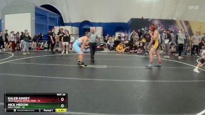 175 lbs Round 3 (8 Team) - Nick Medow, Ohio Storm vs Kaleb Kinsey, Team Nauman Bethel Park