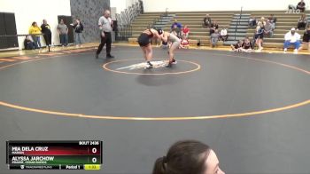 JV-14 lbs Round 5 - Payton Finney, Prairie, Cedar Rapids vs Isabelle Ross, Union, LaPorte City