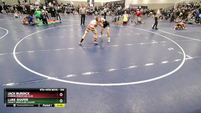 138 lbs Cons. Round 2 - Jack Burdick, Carbon Wrestling Club vs Luke Shafer, Legacy Wrestling Center