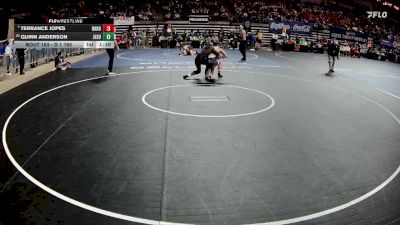 D 1 165 lbs Champ. Round 1 - Terrance Jopes, Baton Rouge vs Quinn Anderson, Jesuit