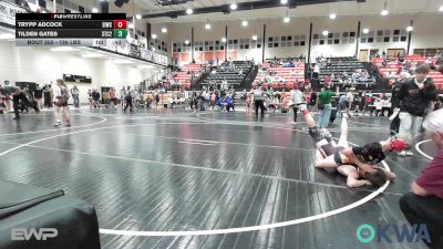 126 lbs Consolation - Trypp Adcock, Eufaula Ironheads Wrestling Club vs Tilden Gates, Sallisaw Takedown Club 2