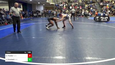 172 lbs R-32 - Cy Fowler, Cleveland-TN vs Jaden Crockett, Erie Prep