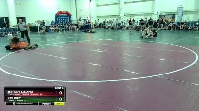 285 lbs Round 2 (6 Team) - Jeffrey Lujano, Youth Impact Center Orange vs Zay Ivey, Team STL White