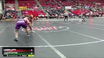 157 lbs Cons. Round 3 - Landen Lopez, Missouri Valley vs Connor Butter, Ozarks