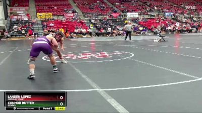 157 lbs Cons. Round 3 - Landen Lopez, Missouri Valley vs Connor Butter, Ozarks