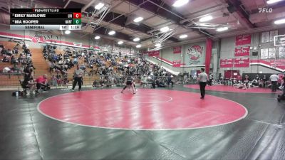 125 lbs Semifinal - Emily Marlowe, Lincoln vs MIA HOOPER, Northview