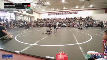 67 lbs Final - Kasen Shouse, Cowboy Wrestling Club vs Cutter Bledsoe, Woodland Wrestling Club