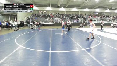 165 lbs 7th Place Match - Keegan Rager, Wyoming vs Ethan Christoffer, Immortal Athletics WC