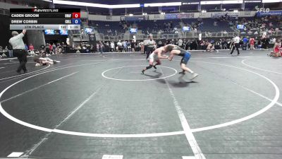 133 lbs 5th Place - Caden Groom, Unaffiliated vs Drew Corbin, Collierville High School