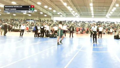 285 lbs Quarterfinal - Dewontae McMillon, TN vs Teddy Harris, NJ