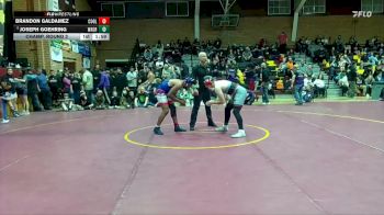 190 lbs Champ. Round 2 - Brandon Galdamez, Coolidge vs Joseph Goehring, Walden Grove