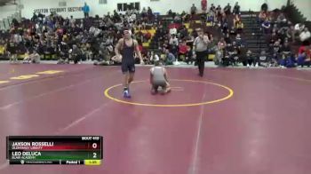 113 lbs Champ. Round 3 - Leo DeLuca, Blair Academy vs Jaxson Rosselli, Olentangy Liberty