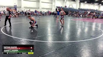 190 lbs Round 4 (16 Team) - Nathan Shafer, Indiana Smackdown Gold vs Garrett Hansen, Nebraska Smash (Dev A)