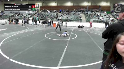 46 lbs Consolation - Easton Burton, Nighthawks WC vs Hudson Thurman, Argonaut Jr Mustangs