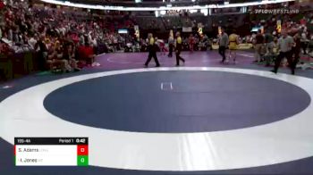 195 lbs Cons. Round 1 - Isaiah Jones, Mesa Ridge vs Sam Adams, Longmont