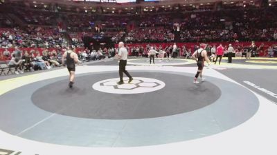 175 lbs 7th Place Match - Bryson Doran, Preble Shawnee vs Tanner Young, Bid. River Valley