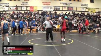 144 lbs Champ. Round 1 - Tyler Dye, Midview vs Sir Horrison, Lima Senior