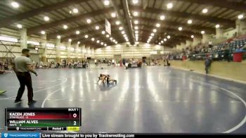 77 lbs Finals (2 Team) - William Alves, INWTC vs Kacen Jones, Utah Black
