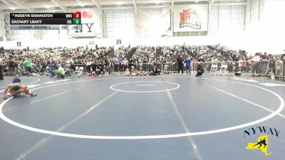 50 lbs Champ. Round 1 - Zachary Leahy, Club Not Listed vs Huseyn Shavkatov, Wolf Wrestling Club