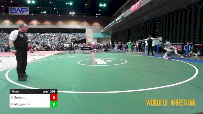 115 lbs Final - Khloe Soria, Outlaws Wrestling Club vs Kayia Maggini, USA Gold