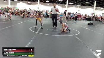 56 lbs Round 4 (8 Team) - Luke Briggs, Team Smash vs Arman Bassiri, Mat Troopers