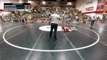 100 lbs Cons. Round 2 - Olivia Reynolds, Central vs Randee Turner, Evanston